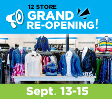 GRAND RE-OPENING extravaganza!